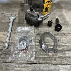 AS-IS DEWALT 20V MAX XR 2-1/4 Peak HP Brushless Cordless Plunge Router (Tool Only)
