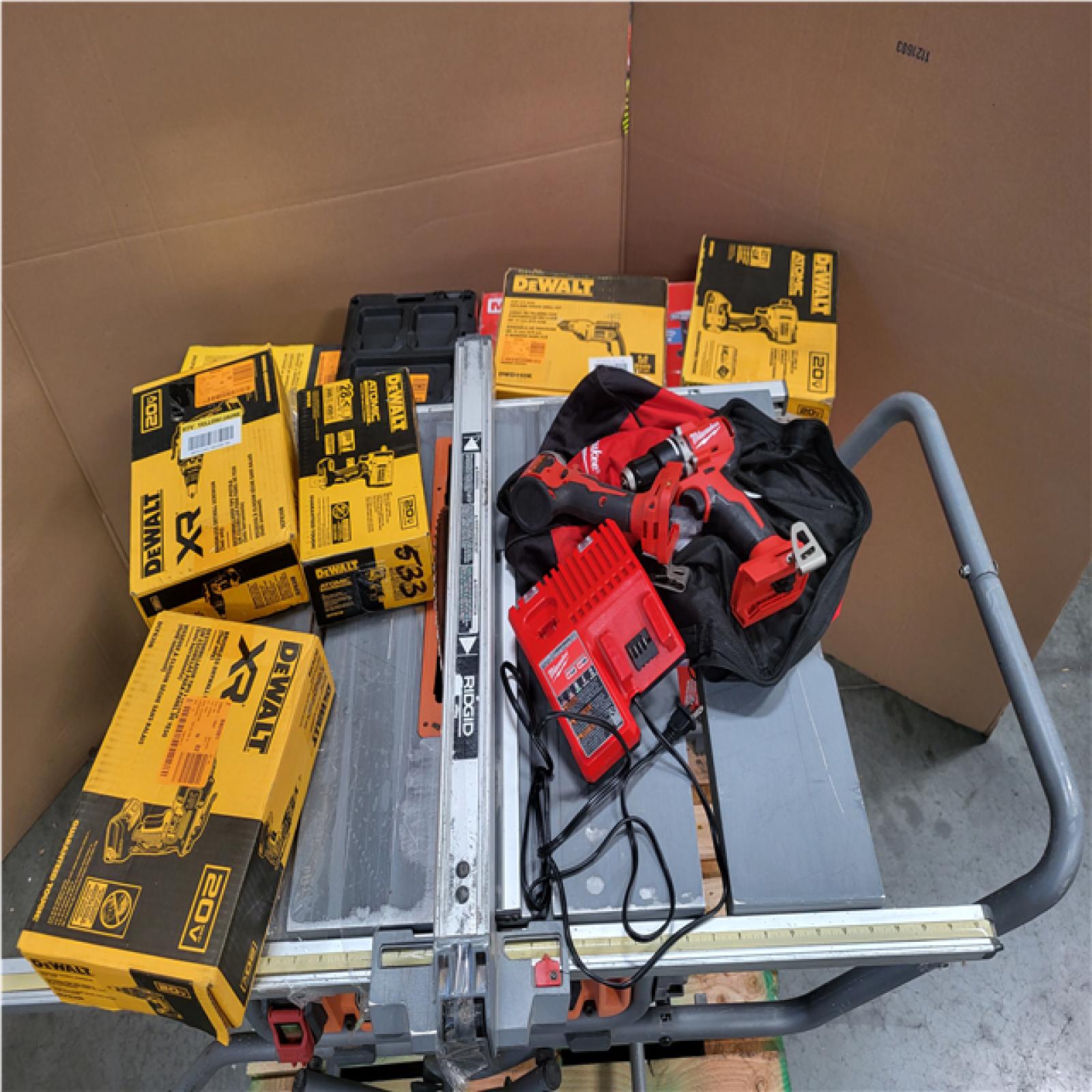 CALIFORNIA AS-IS TOOL PALLET
