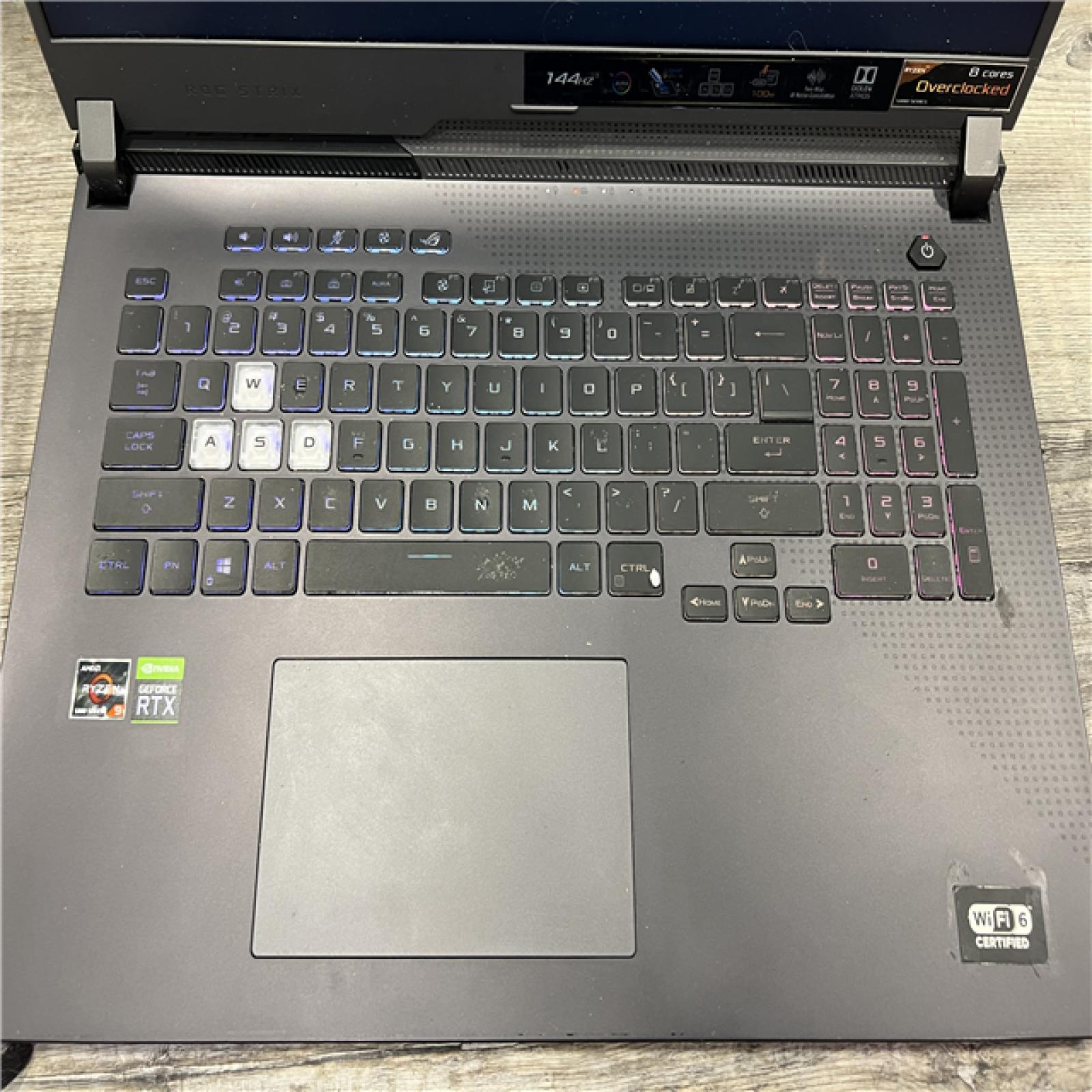 AS-IS Asus ROG Strix G713QE-PH96 17.3 FHD Ryzen 9 5900HX