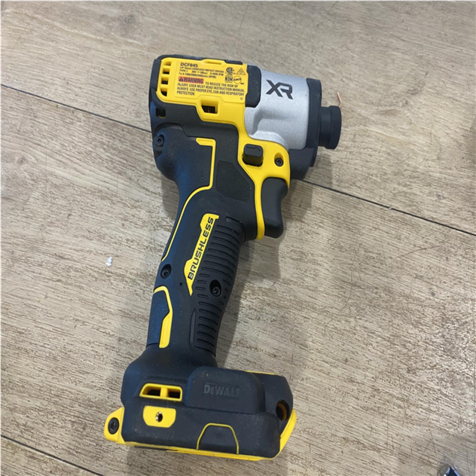 AS-IS DEWALT 20-Volt Maximum XR Cordless Brushless 1/4 in. 3-Speed Impact Driver (Tool-Only)