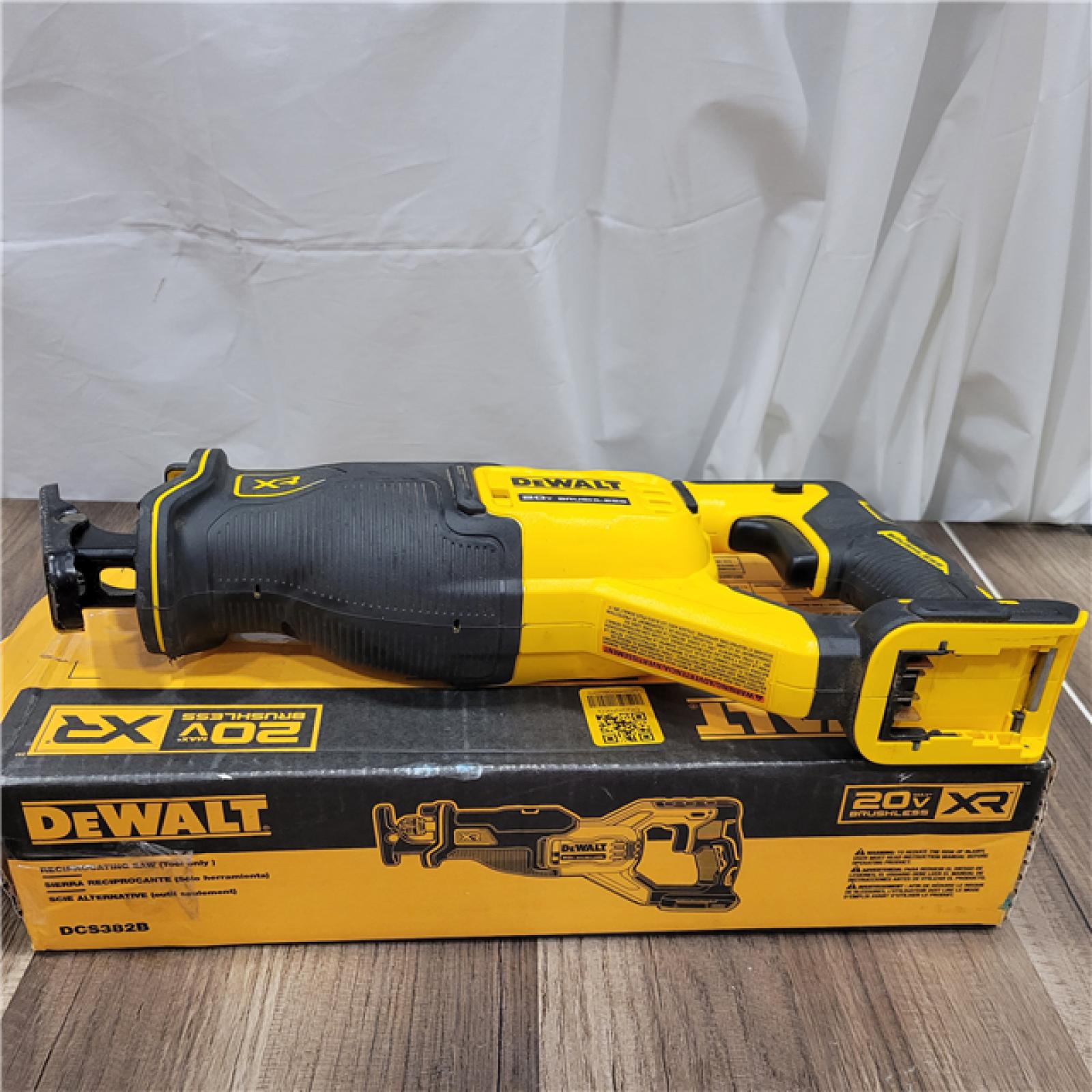 AS-IS DEWALT 20V MAX XR Cordless Brushless Reciprocating Saw (Tool Only)