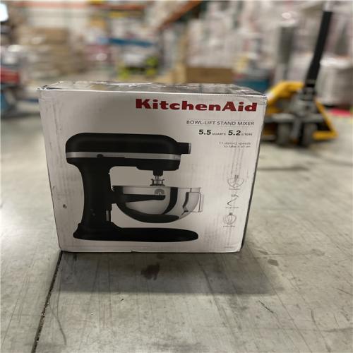 DALLAS LOCATION- KitchenAid 5.5 Quart Bowl-Lift Stand Mixer  Black