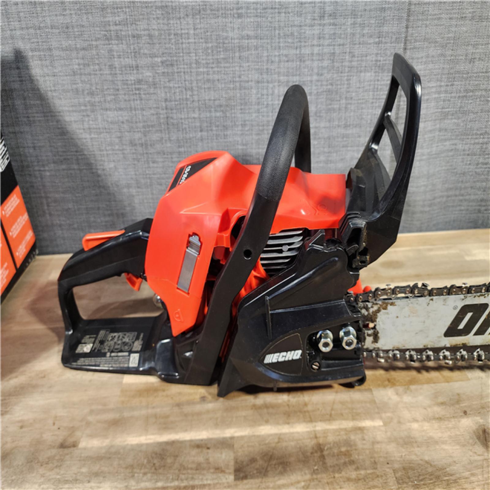 HOUSTON LOCATION AS-IS Echo-CS-3510-16AA Professional Gas Rear Handle Chain Saw with 16in. Bar 34.4cc