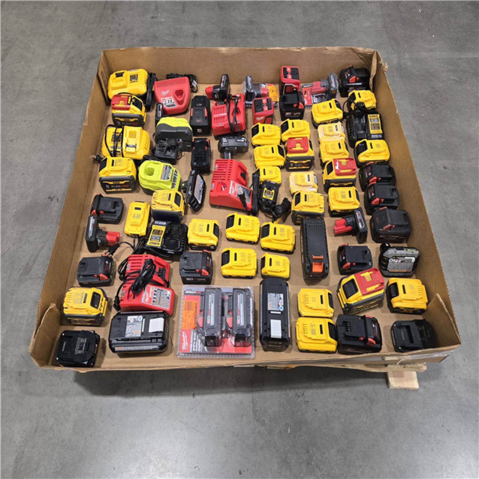 DALLAS LOCATION AS-IS- BATTERY PALLET