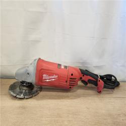 AS-IS- Milwaukee 15 Amp 7/9 in. Large Angle Grinder with Trigger Lock-On Switch