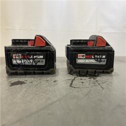 AS-IS - Milwaukee 18-Volt Lithium-Ion High Output Starter Kit with Two 6.0 Ah Battery and Charger