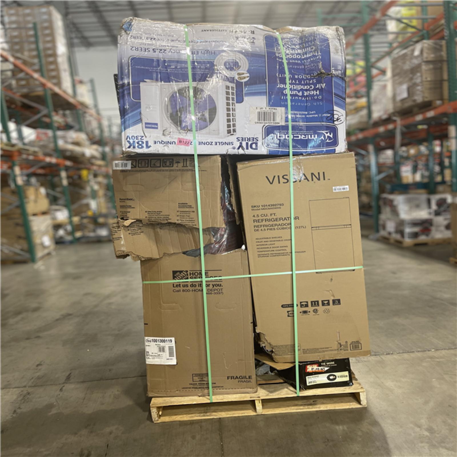 DALLAS LOCATION- AS-IS HOME IMPROVEMENT PALLET