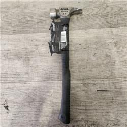 Phoenix Location Stiletto 14 oz. Titanium Milled Face Hammer with 16 in. Curved Poly/FG Handle