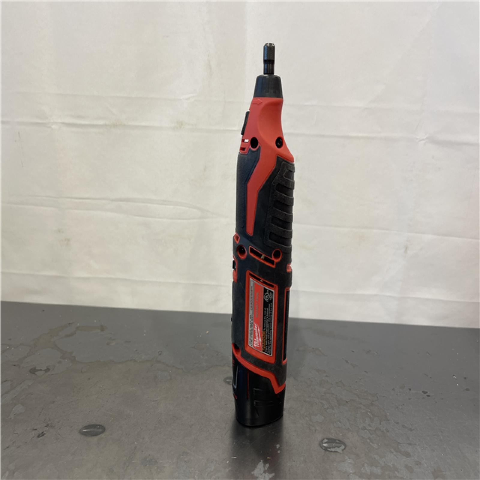 AS-IS- Milwaukee M12 12V Lithium-Ion Cordless Rotary Tool (Tool-Only)