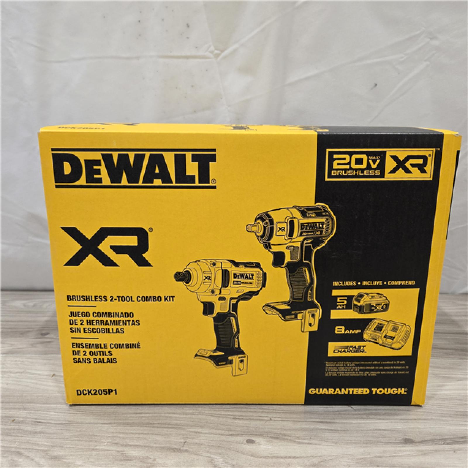 NEW! - DEWALT 20V MAX XR Cordless 2-Tool Impact Wrench Kit