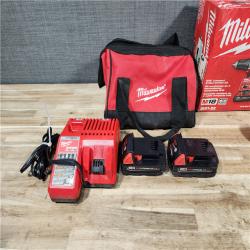 HOUSTON LOCATION - AS-IS Milwaukee M18 18V Lithium-Ion Cordless Drill Driver/Impact Driver Combo Kit