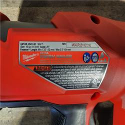 HOUSTON LOCATION - AS-IS (APPEARS LIKE NEW) Milwaukee 2841-20 18V Cordless Gen II 16 Gauge Angled Finish Nailer (Tool Only)