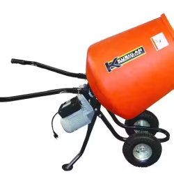 DALLAS LOCATION- AS-IS KUSHLAN 3.5 cu.ft. 1/2 HP 120-V Motor Direct Drive Low Profile Cement Mixer