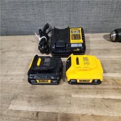 HOUSTON LOCATION - AS-IS DEWALT 4 TOOL COMBO KIT W/ (2) BATTERY & CHARGER