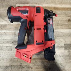 HOUSTON LOCATION - AS-IS (APPEARS LIKE NEW) Milwaukee FUEL 18-Volt Lithium-Ion Brushless Cordless 18-Gauge Brad Nailer (Tool-Only)