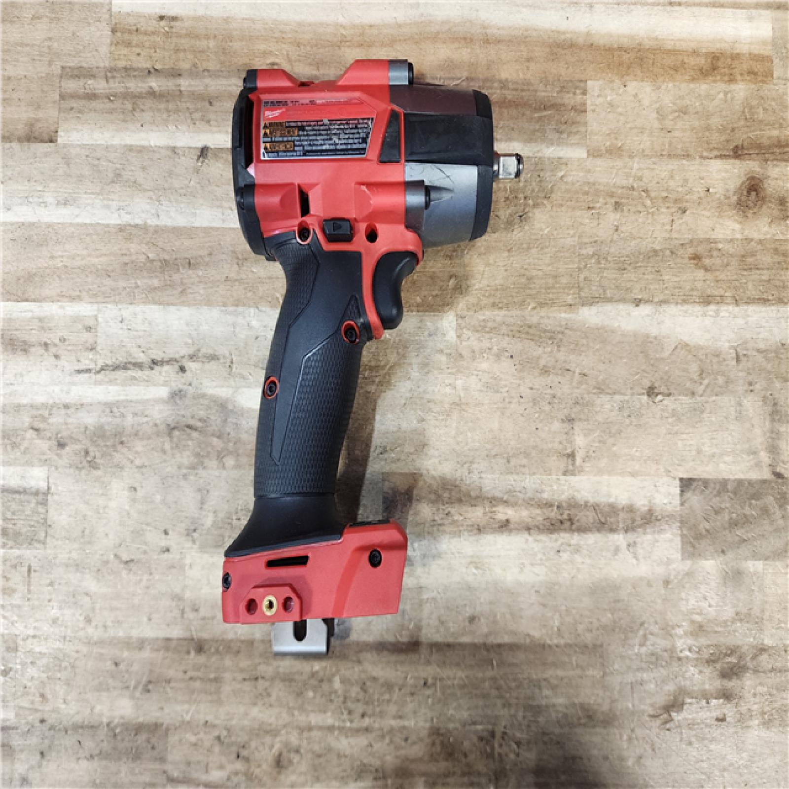 HOUSTON LOCATION - AS-IS Milwaukee FUEL GEN-2 18V Lithium-Ion Mid Torque Brushless Cordless 3/8 in. Impact Wrench with Friction Ring (Tool-Only)