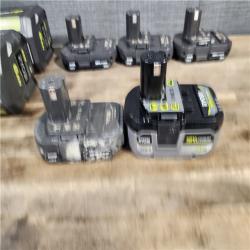 HOUSTON LOCATION - AS-IS RYOBI BATTERY PACK QTY - 10