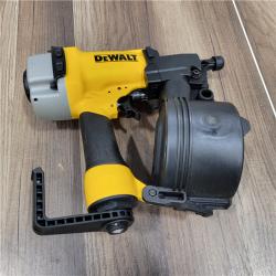AS-IS  DEWALT DW66C-1 2-1/2 Inch 15 Degree Coil Siding and Fencing Nailer