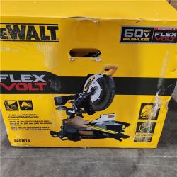 As-Is- Dewalt 60V Lithium-Ion 12 in. Cordless Sliding Miter Saw (Tool Only)