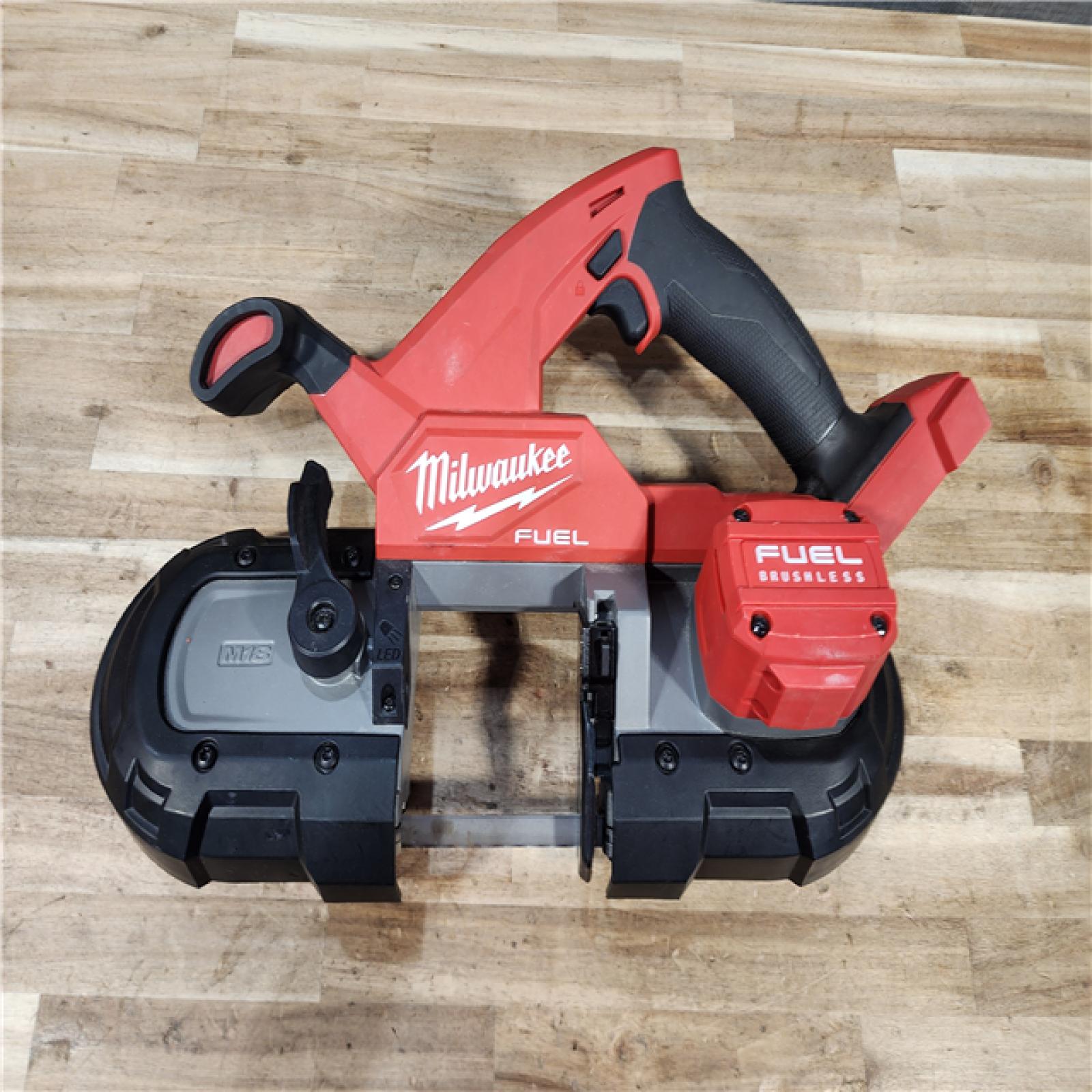 HOUSTON LOCATION - AS-IS Milwaukee FUEL 18V Lithium-Ion Brushless Cordless Compact Bandsaw (Tool-Only)