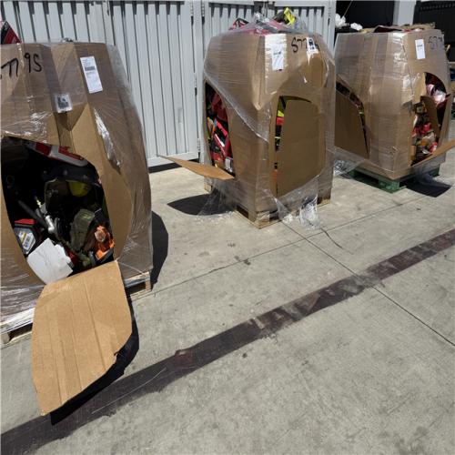 California AS-IS POWER TOOLS Partial Lot (3 Pallets) P-R057795