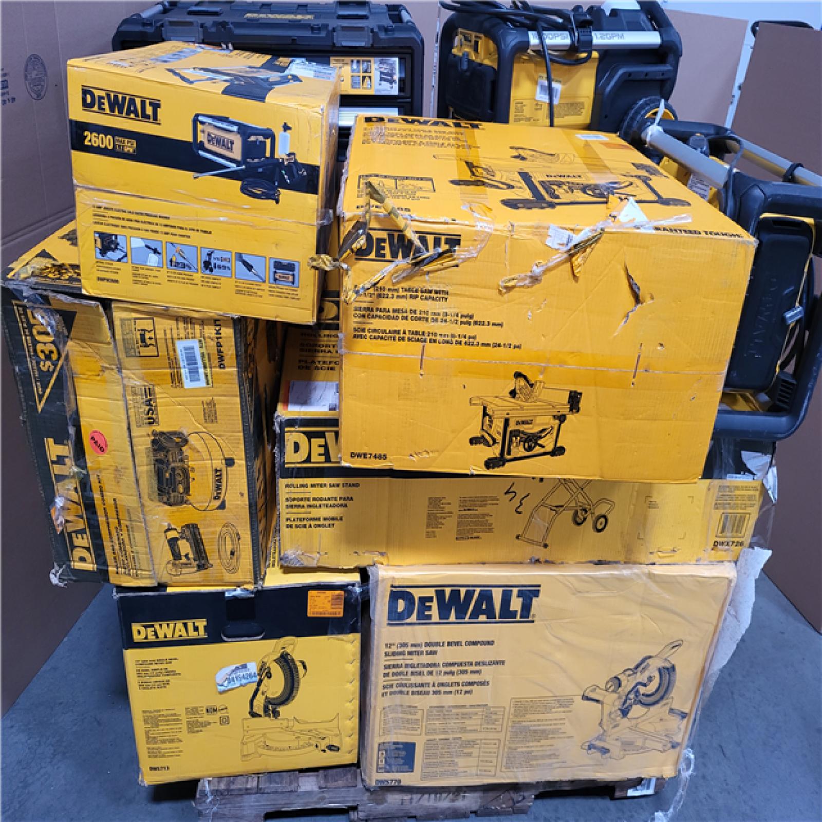 CALIFORNIA AS-IS TOOL PALLET