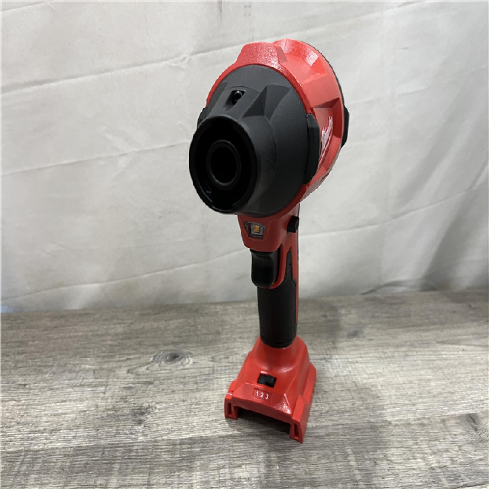 AS-IS Milwaukee 18V Lithium-Ion 570 MPH Brushless Cordless Precision Blower with Variable Speed Trigger and Trigger Lock