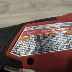 AS-IS Milwaukee M18 FUEL Cordless Braking Grinder (Tool-Only)