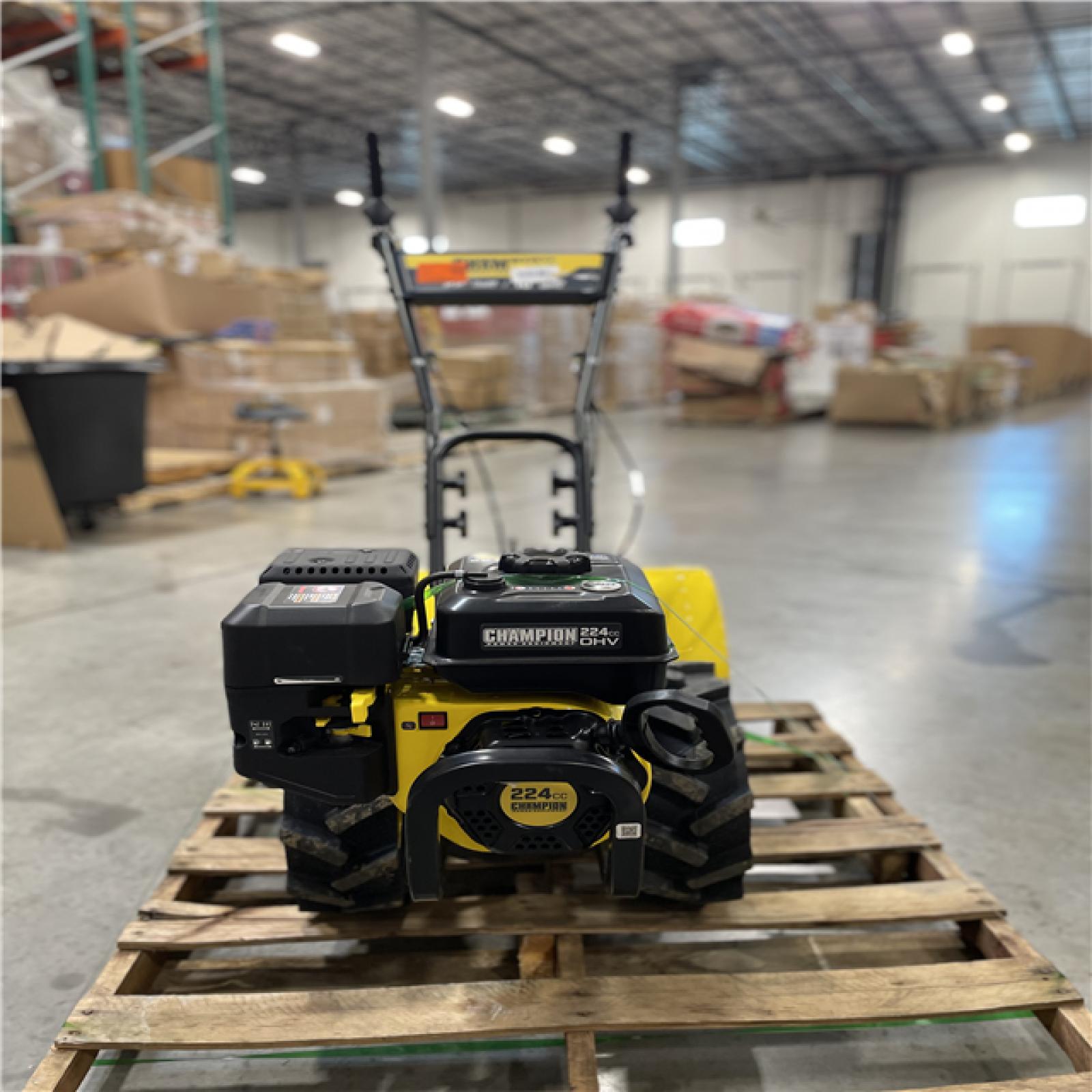 DALLAS LOCATION- AS-IS CHAMPION 22 in. Counter Rotating Gas Rear Tine Tiller