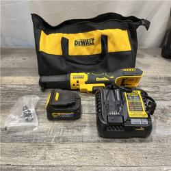 AS-IS DEWALT 20-Volt Maximum Lithium-Ion 3/8 in. and 1/2 in. Cordless Ratchet Kit