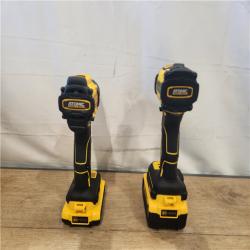 AS-IS- DeWalt 2-Tool Combo Kit W/ (2) BATTERY & CHARGER