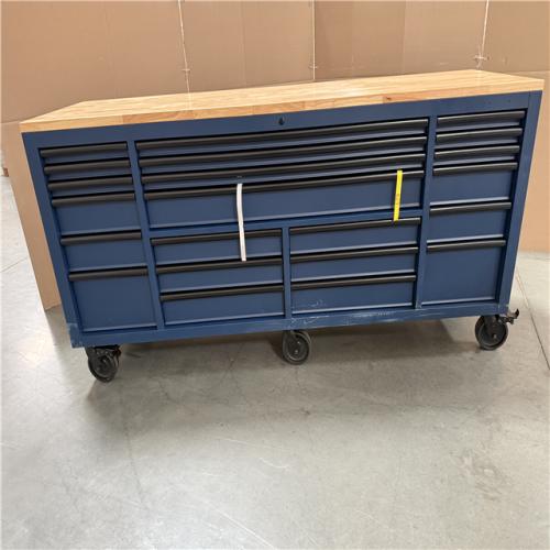 California AS-IS Husky 84 in. 22-drawer Mobile Workbench