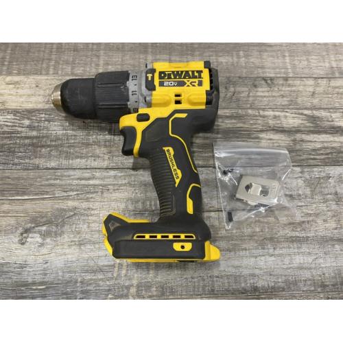 AS-IS DEWALT 20V XR Brushless Cordless 1/2 in. Hammer Drill (Tool-Only)