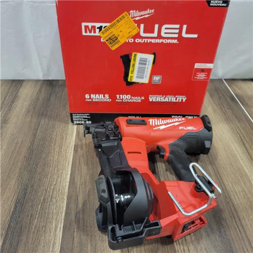 AS-IS Milwaukee Tools M18 FUEL Coil Roofing Nailer (Bare Tool) 2909-20