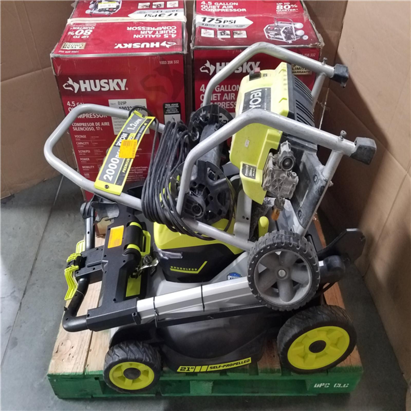 CALIFORNIA AS-IS OUTDOOR POWER EQUIPMENT