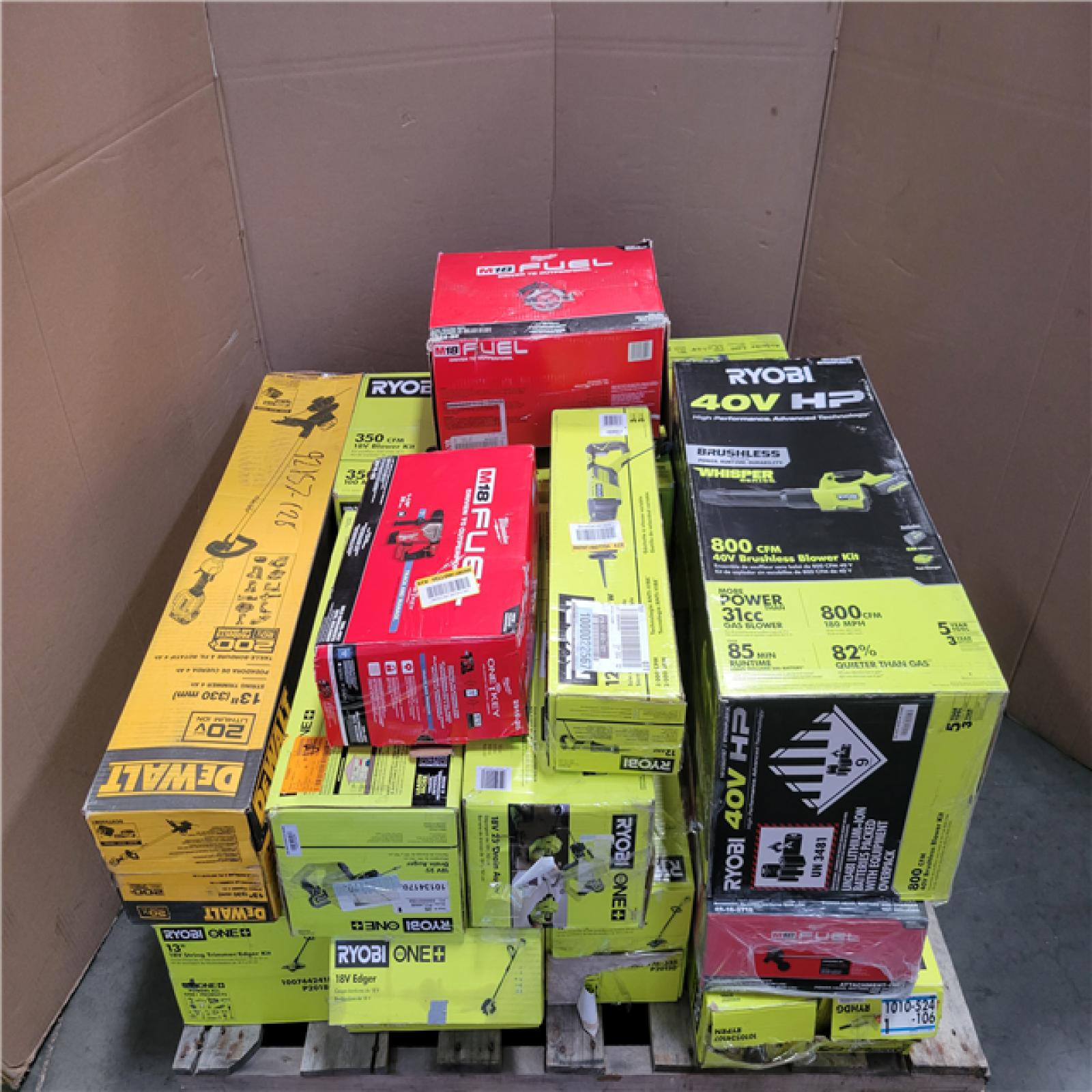 CALIFORNIA AS-IS TOOL PALLET