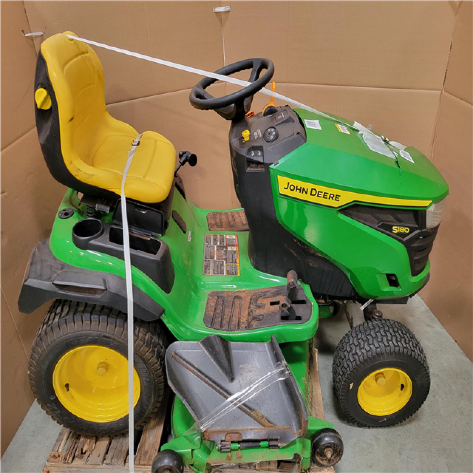 CALIFORNIA AS-IS JOHN DEERE RIDING MOWER