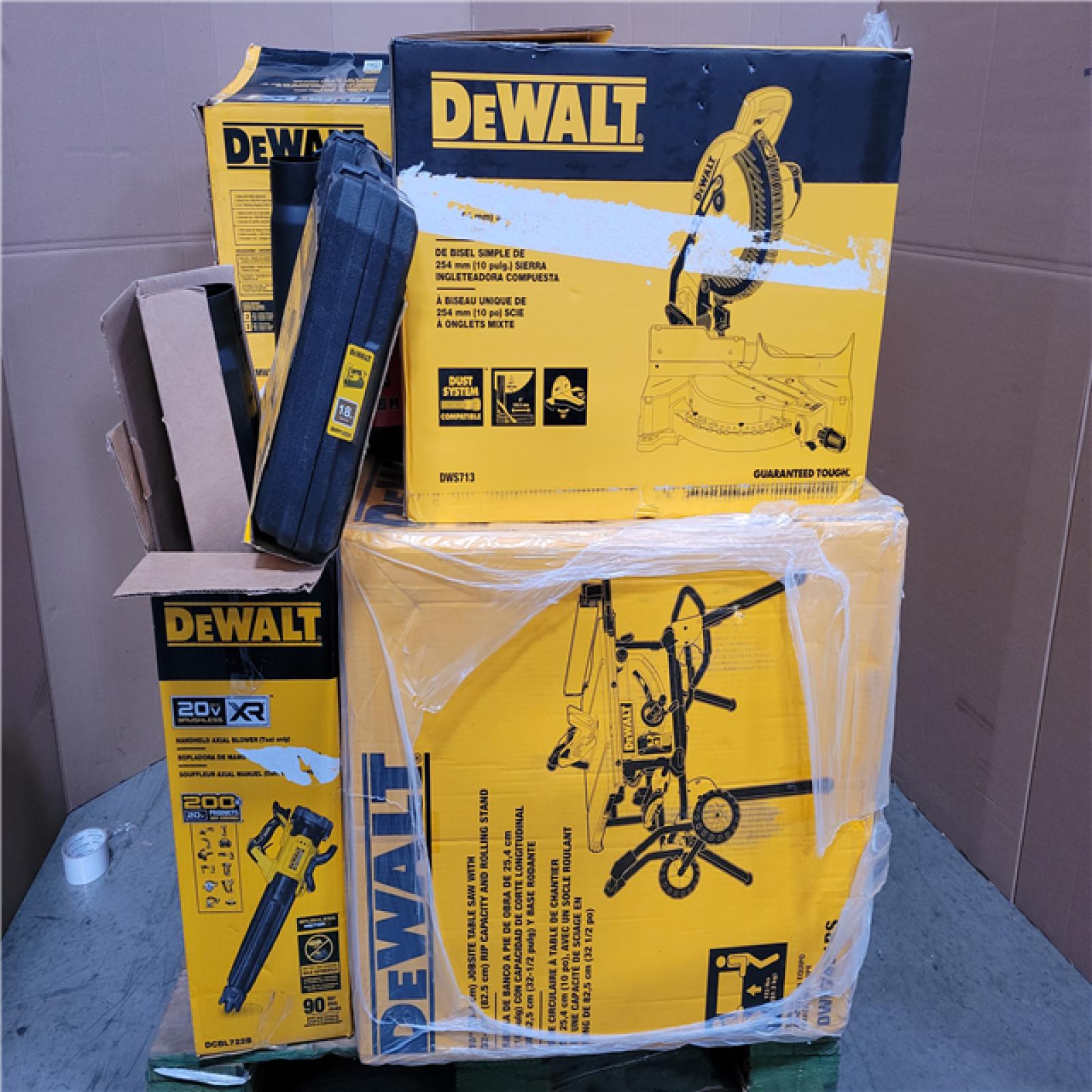 CALIFORNIA AS-IS TOOL PALLET