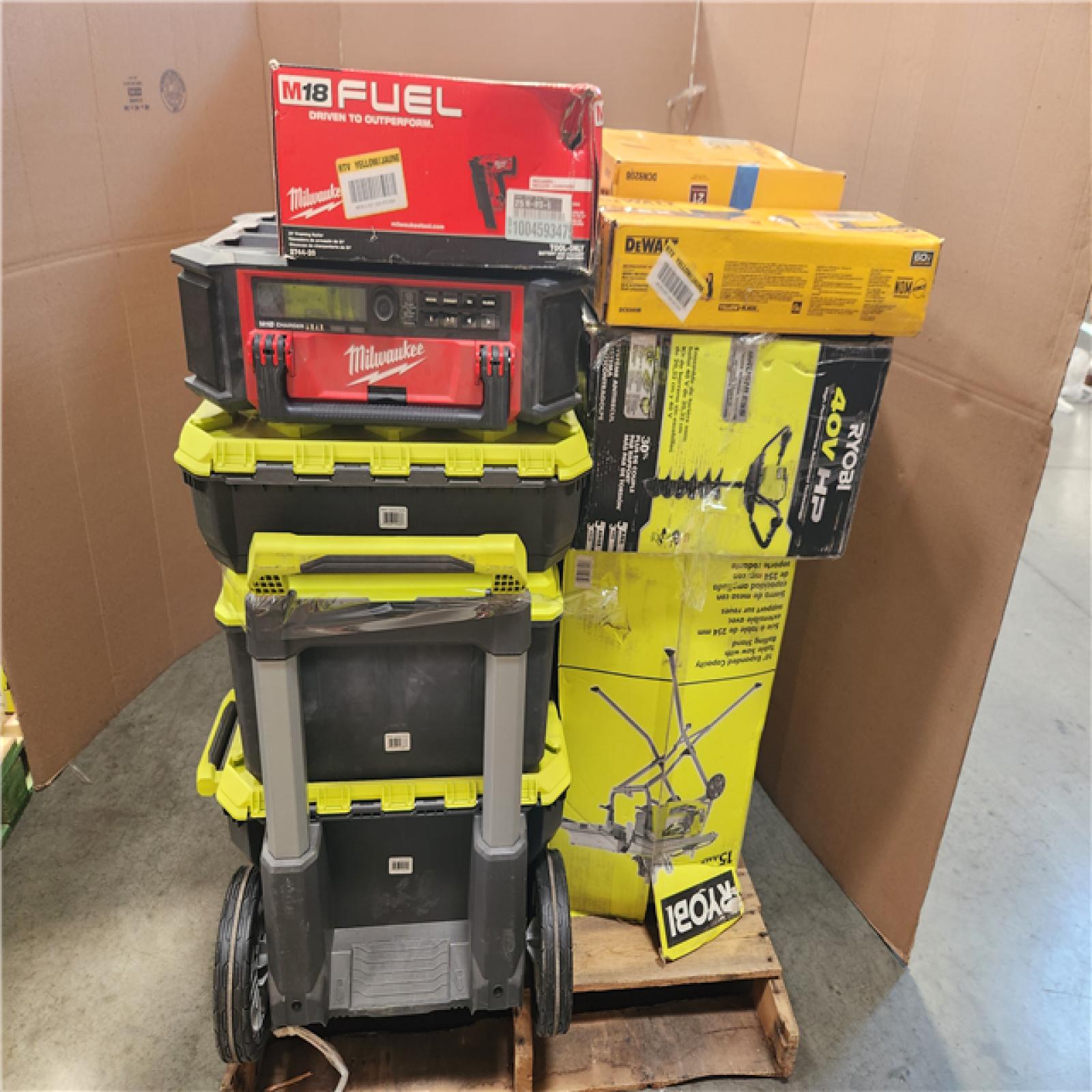 CALIFORNIA AS-IS TOOL PALLET