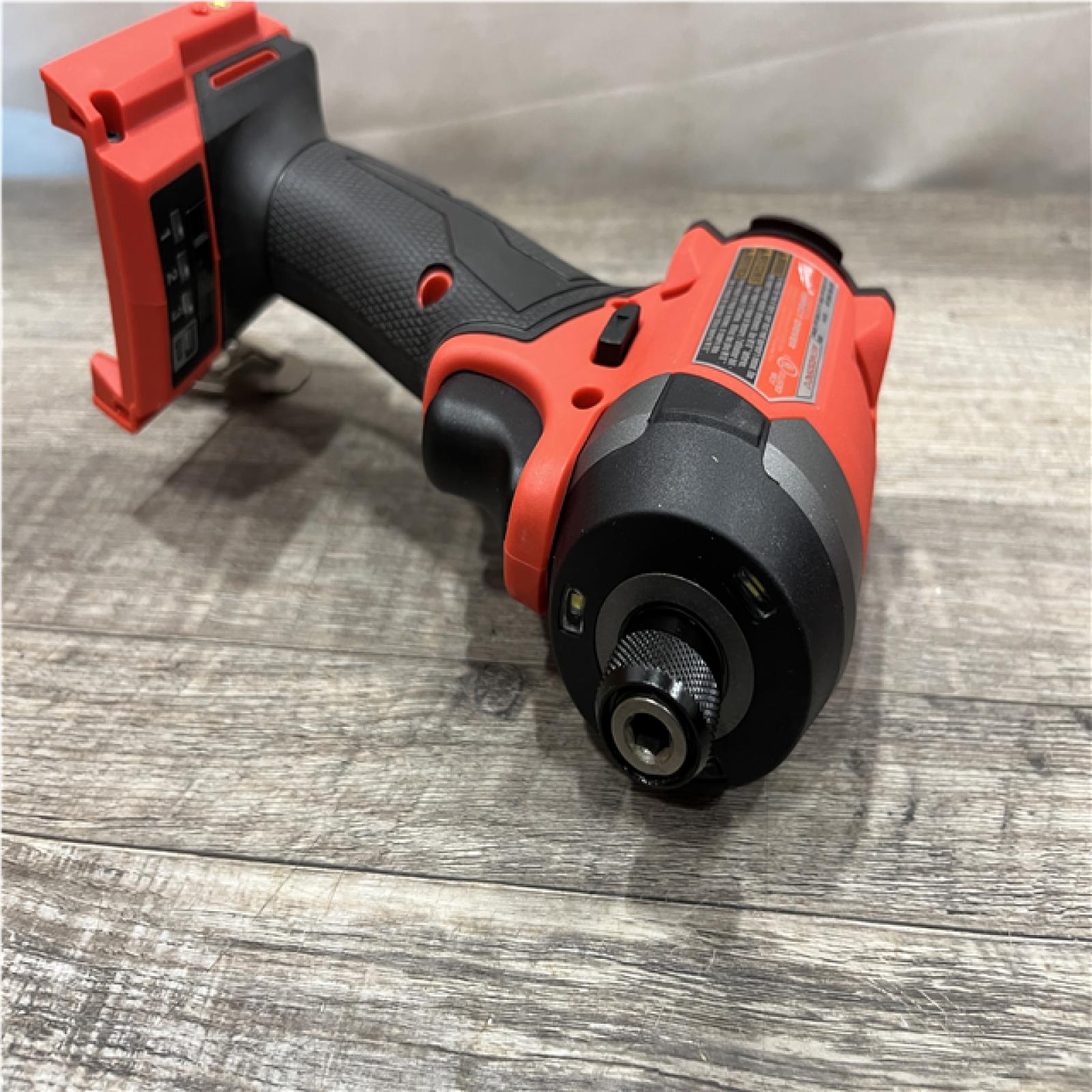 AS-IS Milwaukee FUEL 18V Lithium-Ion Brushless Cordless 1/4 in. Hex Impact Driver Kit