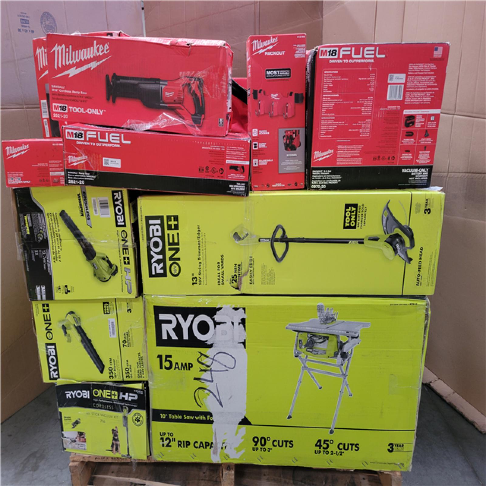 CALIFORNIA AS-IS TOOL PALLET