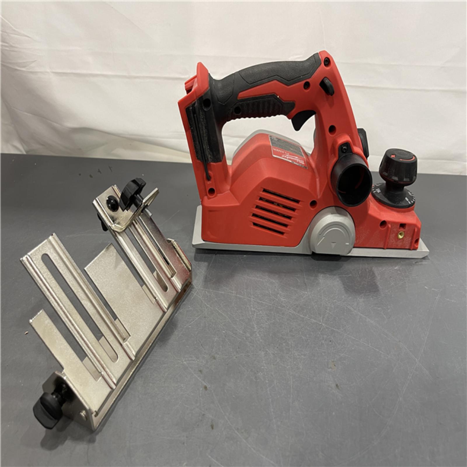 AS-IS - Milwaukee M18 18-Volt Lithium-Ion Cordless 3-1/4 in. Planer (Tool-Only)