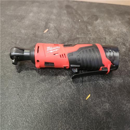 pHOENIX like new Milwaukee M12 12V Lithium-Ion Cordless 3/8 in. Ratchet With Battery