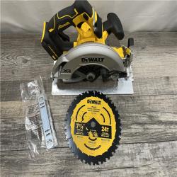 AS-IS DEWALT 20-Volt MAX 7-1/4 in. Cordless Circular Saw (Tool Only)