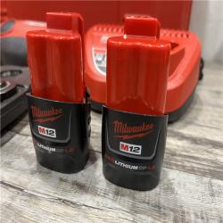 AS-IS Milwaukee 12-Volt Lithium-Ion Force Logic Cordless Press Tool Kit