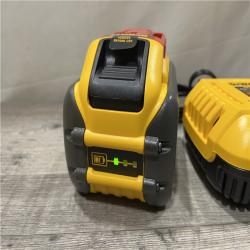 AS-IS DEWALT 20V/60V MAX FLEXVOLT Lithium-Ion 9.0Ah Battery and Charger Starter Kit