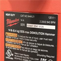 AS-IS Milwaukee SDS-MAX Demolition Hammer