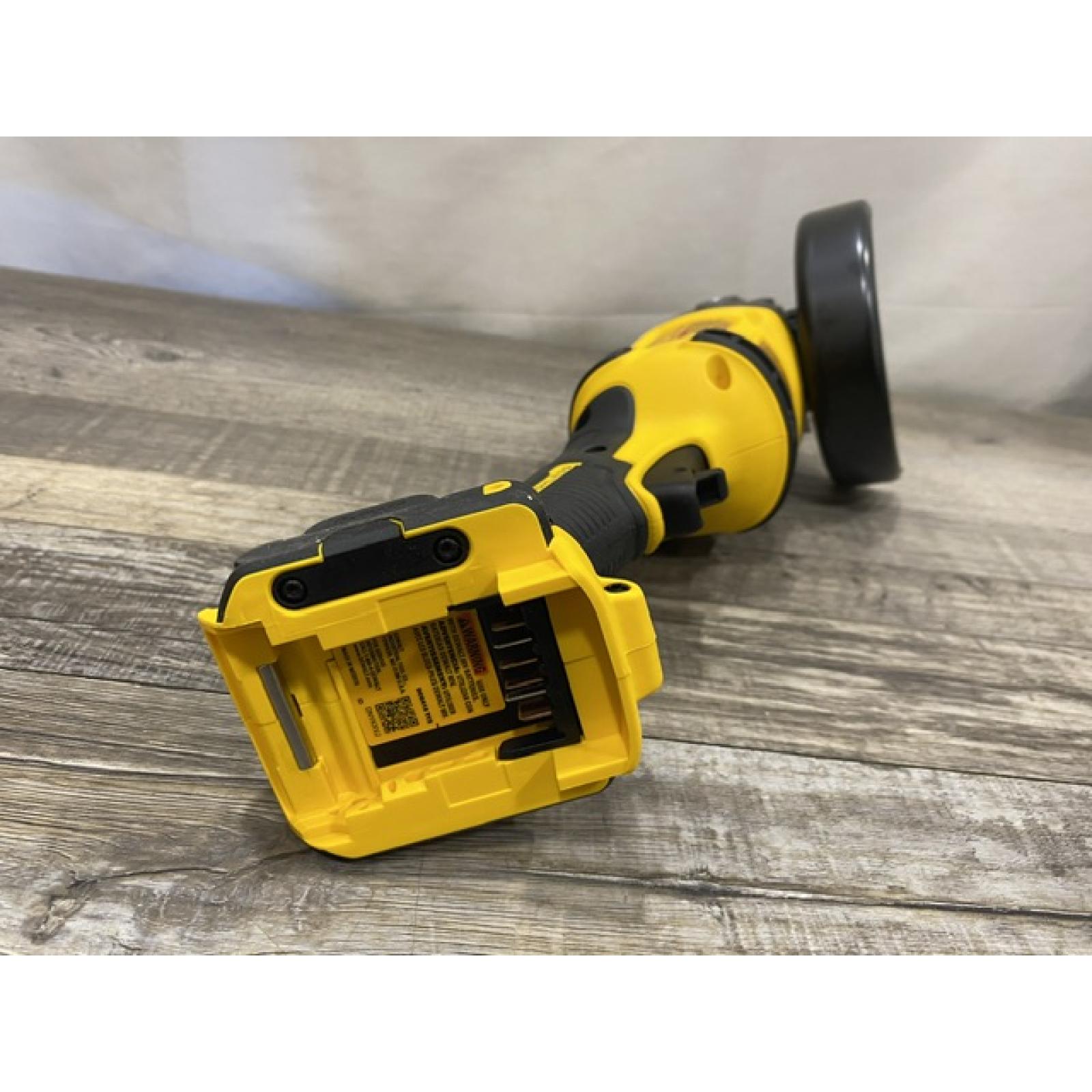 AS-IS DEWALT 60V MAX Cordless Brushless 4.5 in. to 6 in. Small Angle Grinder with Kickback Brake (Tool Only)