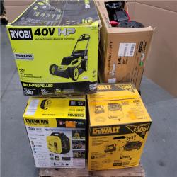 CALIFORNIA AS-IS OUTDOOR POWER EQUIPMENT