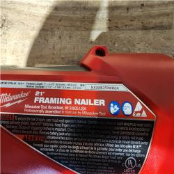 Houston Location AS-IS Milwaukee FUEL 3-1/2 in. 18-Volt 21-Degree Lithium-Ion Brushless Cordless Framing Nailer (Tool-Only)